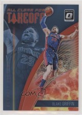 2018 Donruss Optic All Clear for Takeoff Red Prizm 53/99 Blake Griffin #11 5l1