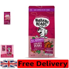 Barking Heads Senior Dry Dog Food 2kg - Golden  Chicken & Joint Support 13.48 per kilo
