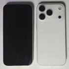 Display Toy Showcase Phone 17 Pro Mobile Smartphone White 1:1 Non Work Kid