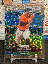 2020 Prizm Jose Altuve Brilliance Quick Pitch Bronze Donut Circle /25 Refractor