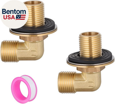 Wall Mount Commercial Faucet Installation Kit, (90 Degree) Backsplash Mounting K