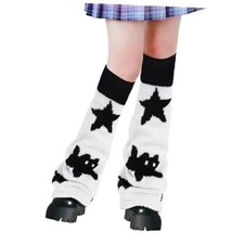 Leg Warmers for Women Kawaii Leg Warmer Baggy Legwarmers - Winter Flared Cat