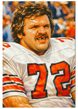 DAN DIERDORF * St Louis Cardinals * FOOTBALL * Novelty Art Card * ATC ACEO