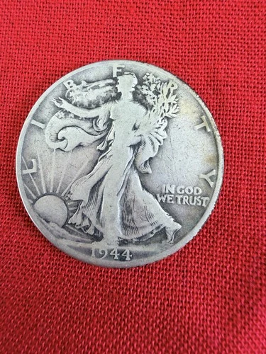 1944  D Walking Liberty Half Dollar Silver 50C Denver Mint
