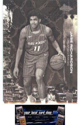2025-26 Topps Chrome Cactus Jack #85 JASE RICHARDSON RC Orlando Magic