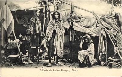 Postcard Argentina, Tolderia de Indio Chinipis, Chaco - 10754912