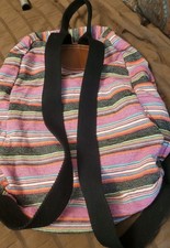 Bolso Mochila Caramelos De Colección Diseño BOHO Tejido Ligero