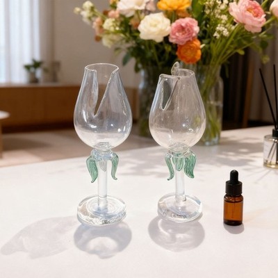 Flower Glass Essential Oil Diffuser,Aromatherapys Diffuser,Scent Aromas Diffuser