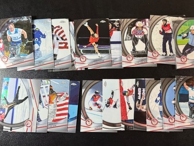 2026 Topps Chrome Olympic & Paralympic Team USA Choose Your Card Free Shipping