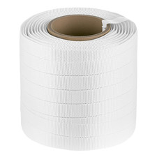3/4" x 500 Ft Woven Cord Strapping Roll 2400 Lb Heavy Duty Poly Strapping
