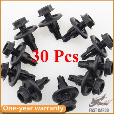 30 Pcs 91516-SK7-013 For   Splash   Retainer   Push Type Clips *ll