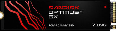 SANDISK 500GB Optimus GX 7100 Nvme SSD - Pcie Gen 4, M.2 2280, up to 7,250 Mb/S