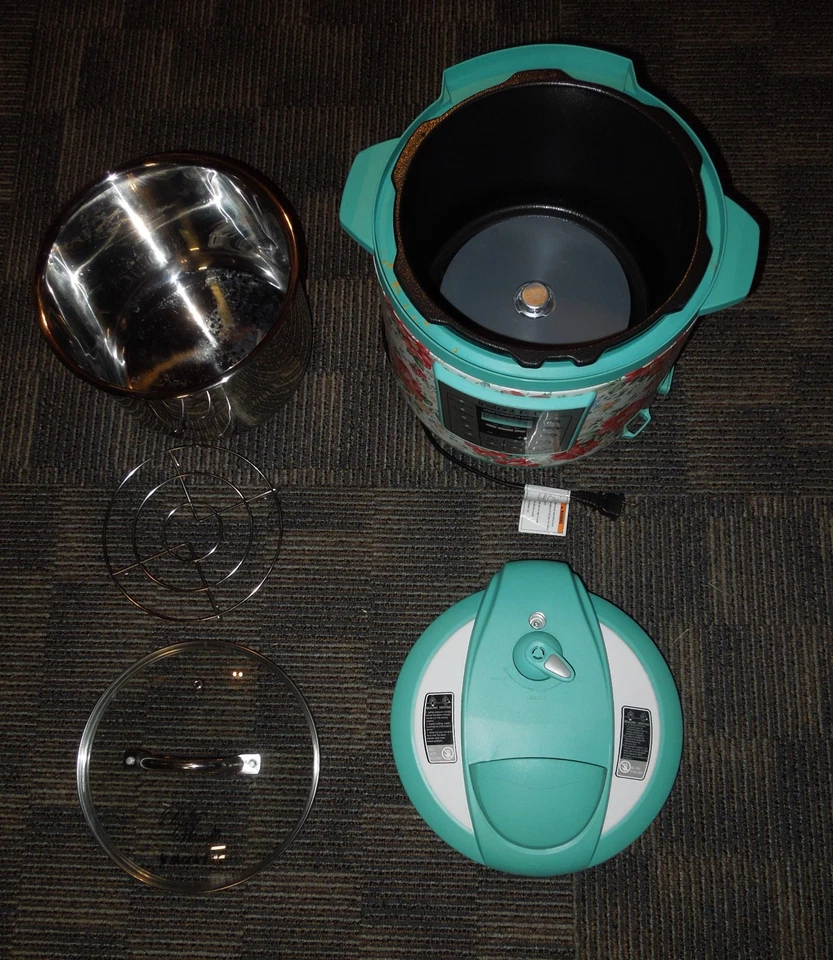 Olla instantánea floral vintage Pioneer Woman a presión y cocción lenta buen estado Foto 2 de 2