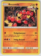 Pokemon Buzzwole 77/131 SM - Forbidden Light Normal