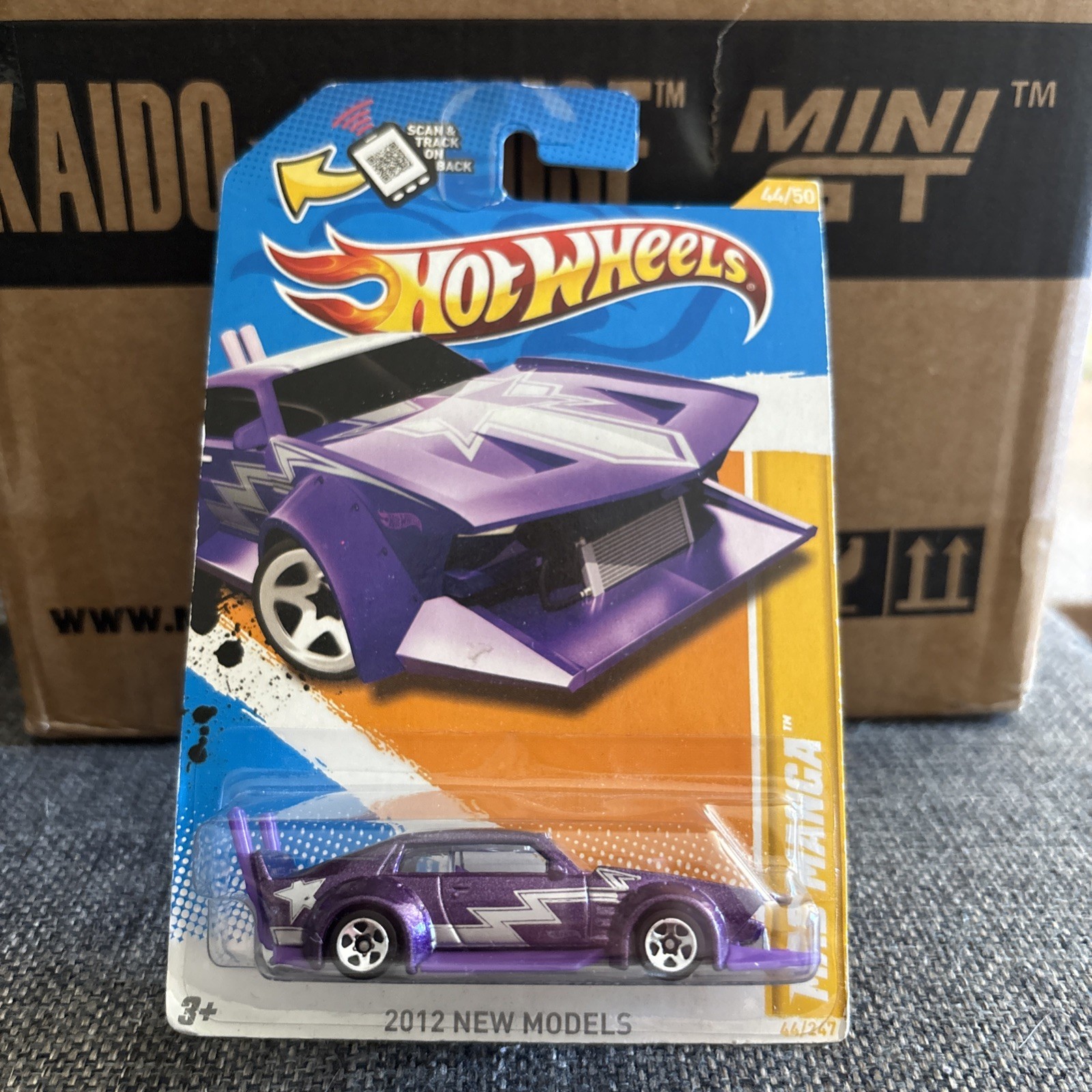 Hot Wheels 2012 New Models 44 / 50 # 044 Mad Manga Purple