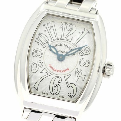 Franck Muller Conquistador Quarz Damenuhr B+ gebraucht aus Japan