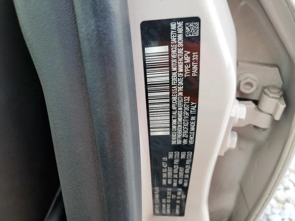 Used Speedometer Gauge fits: 2016 Fiat 500 4 Dr X model Lounge Grade A - Image 3 of 4