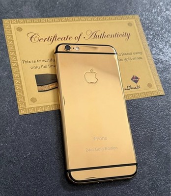 24KT VERGOLDET EDITION IPHONE 6 HANDY SMARTPHONE  
