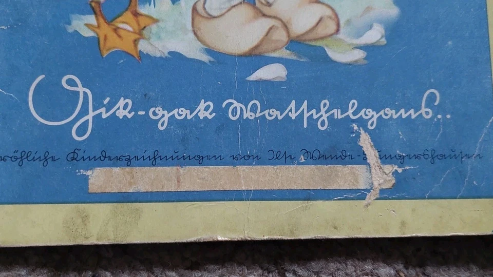 Schönes Bilderbuch in Sütterlin *Gik-Gak Watschelgans* von Ilse Lungershausen - Bild 2 von 4