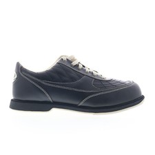 Dexter Dex-1 Mens Black Leather Lace Up Athletic Bowling Shoes 8