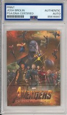 Josh Brolin SIGNED The Avengers Thanos Print Photo Picture PSA DNA COA Marvel