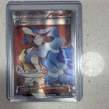 Pokémon TCG Karen Trainer Supporter XY Promo XY177a Full Art Holo EN