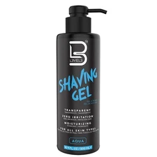L3VEL3 Shaving Gel Aqua, 16.9 oz