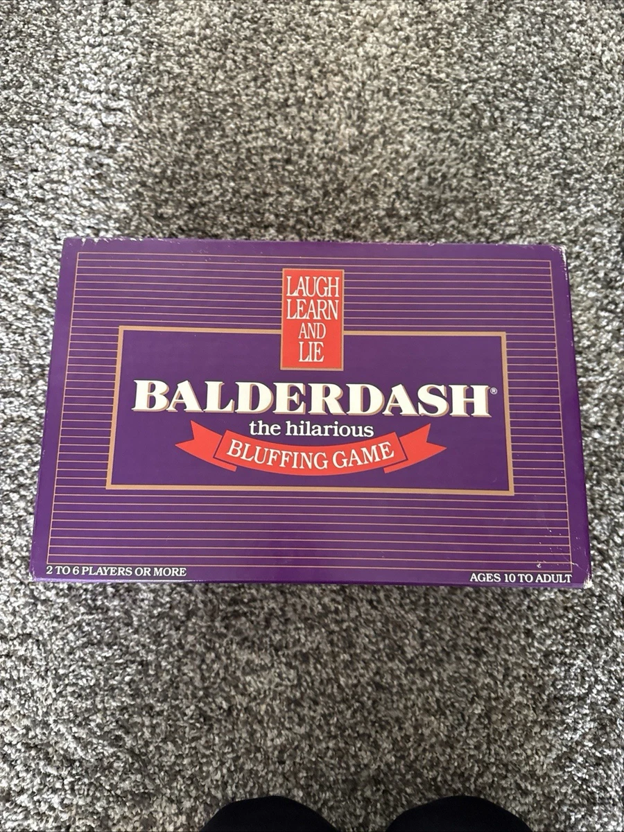 25+ Balderdash 1984 Contemporary Manufacture Board & Traditional