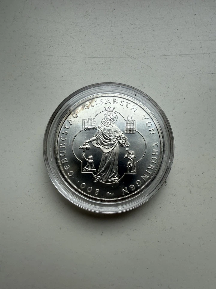 10 Euro Elisabeth Von Thüringen 2007, Silber - Bild 2 von 2