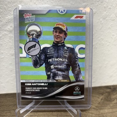 Kimi Antonelli 2026 Topps Now Formula 1 #22 F1 Record: Youngest Consecutive Wins