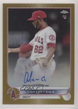 2022 Topps Chrome Rookie Gold Refractor 44/50 Oliver Ortega #RA-OO Auto 0eo6