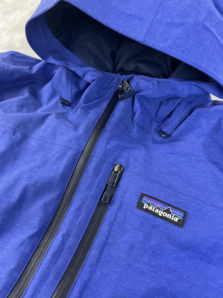 Chaqueta Patagonia 3 en 1 Windsweep para mujer grande con capucha impermeable abrigo de lluvia Foto 4 de 4