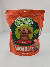 The Woobles Dr Seuss   Max Complete Crochet Kit Rare 