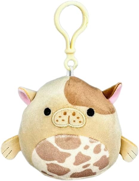 Сквишмеллоу 3,5 дюйма. Плюшевая заколка Морская корова - Крошка