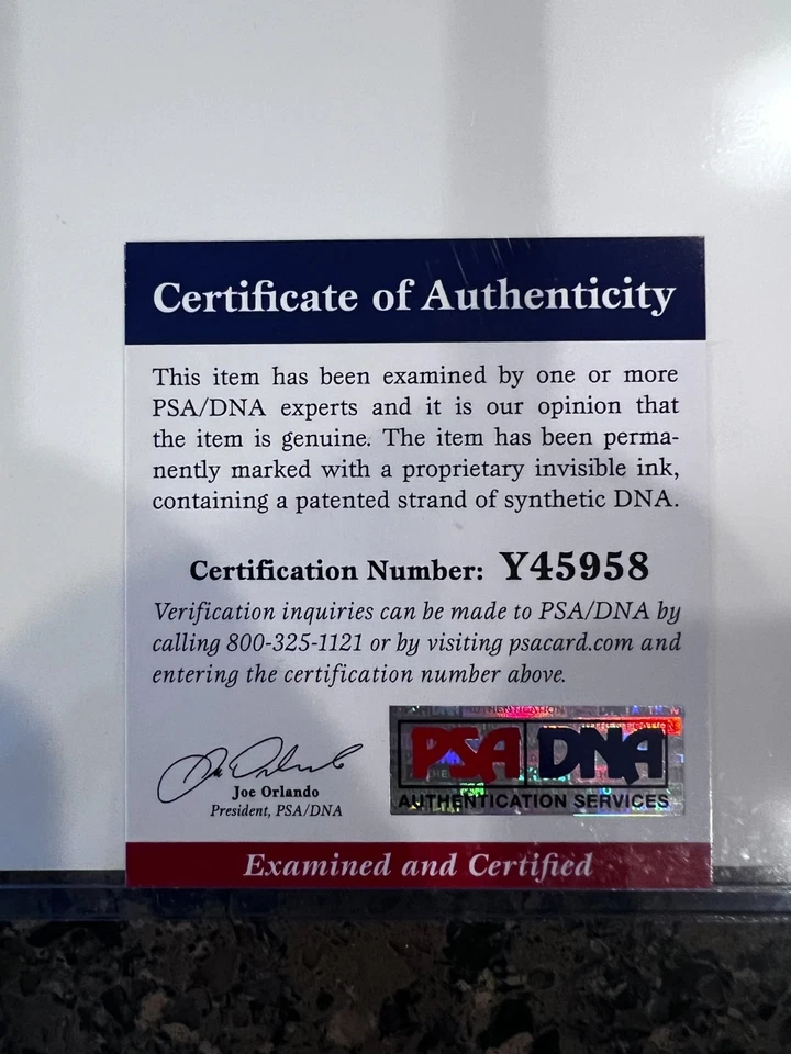 Billy Williams HOF Chicago Cubs Signed Autographed 8x10 Photo PSA COA - Image 2 of 4