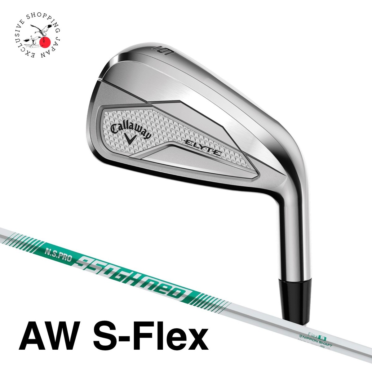 Callaway Golf ELYTE Iron Wedge AW S-Flex N.S.PRO 950GH neo Steel 