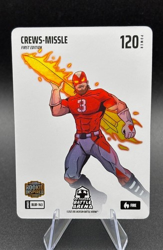 Bo Jackson Battle Arena Update CREWS-MISSLE Dylan Crews Blizzard Fire #BLBF-143
