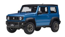 AUTOart 1/18 Suzuki Jimny Sierra JB74 Blue Metallic/Black-Roof Model Car 78507