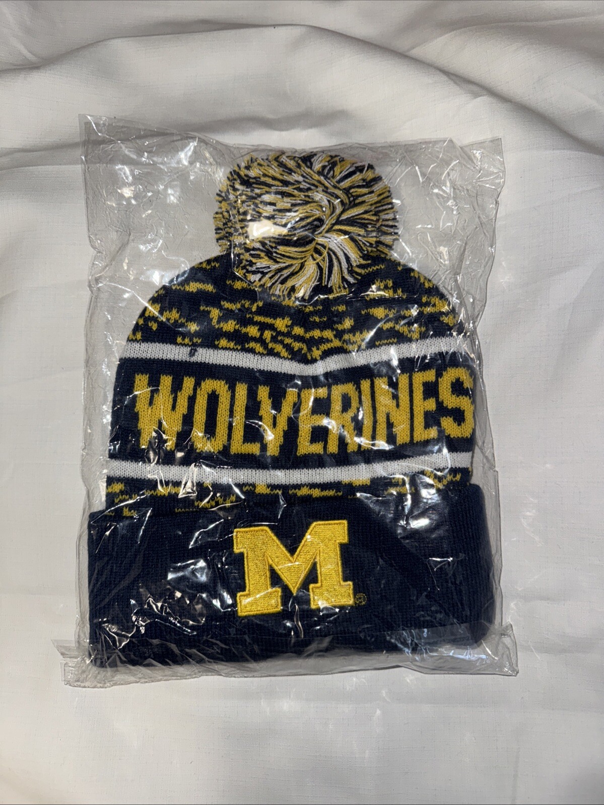 Michigan Wolverines NCAA Detroit Red Wings Sports Knit Beanie Unisex