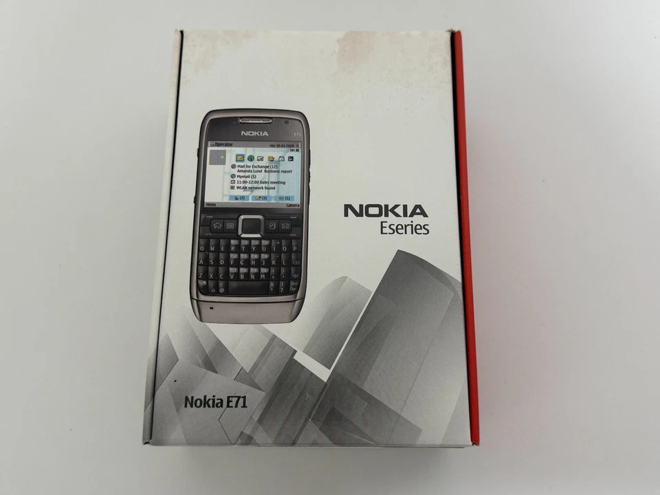 BRAND NEW NOKIA E71 UNLOCKED PHONE - 3.2 MP CAM - 3G - BLUETOOTH - WIFI - Image 3 of 4