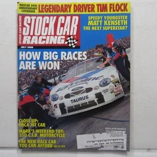 Stock Car Racing Jul 1998 How Big Races are won, Matt Kenseth, IMCA Jet Car