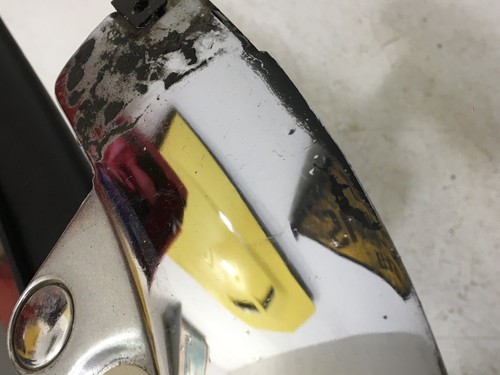 Very Nice Original 1969-76 Corvette Convertible RH Sunvisor w/ Vanity Mirror - Picture 7 of 17