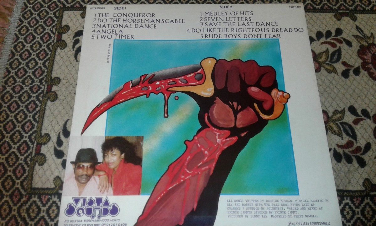 Derrick Morgan , The Conqueror , Vista Sounds Label | eBay UK