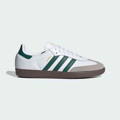 JH8797 adidas Originals Samba OG Cloud White Collegiate Green