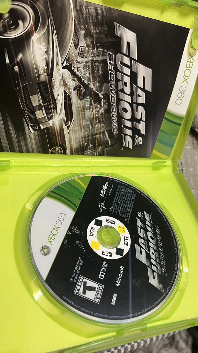 Fast and Furious Showdown Xbox 360