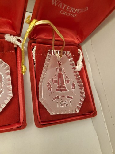 Waterford Crystal 12 Days of Christmas Ornaments - KOMPLETTSATZ (1982-1995) - Bild 13 von 20