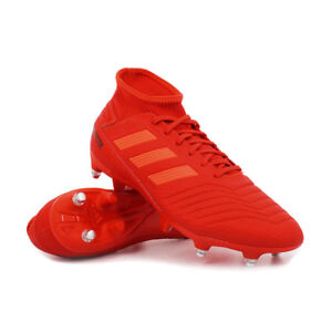 Scarpe da calcio miste uomo Adidas PREDATOR 19.3 SG D97958 Rosso | eBay