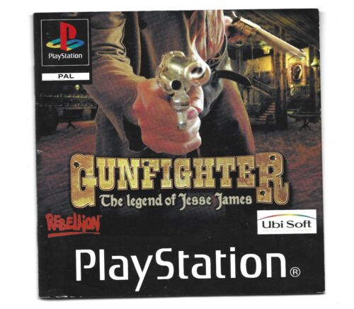 Gunfighter: The Legend of Jesse James - PlayStation 1 / PSX - TYLKO BROSZURA! - Zdjęcie 1 z 1