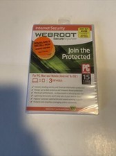 Webroot SecureAnywhere Internet Security - Full Version for Windows  Mac...