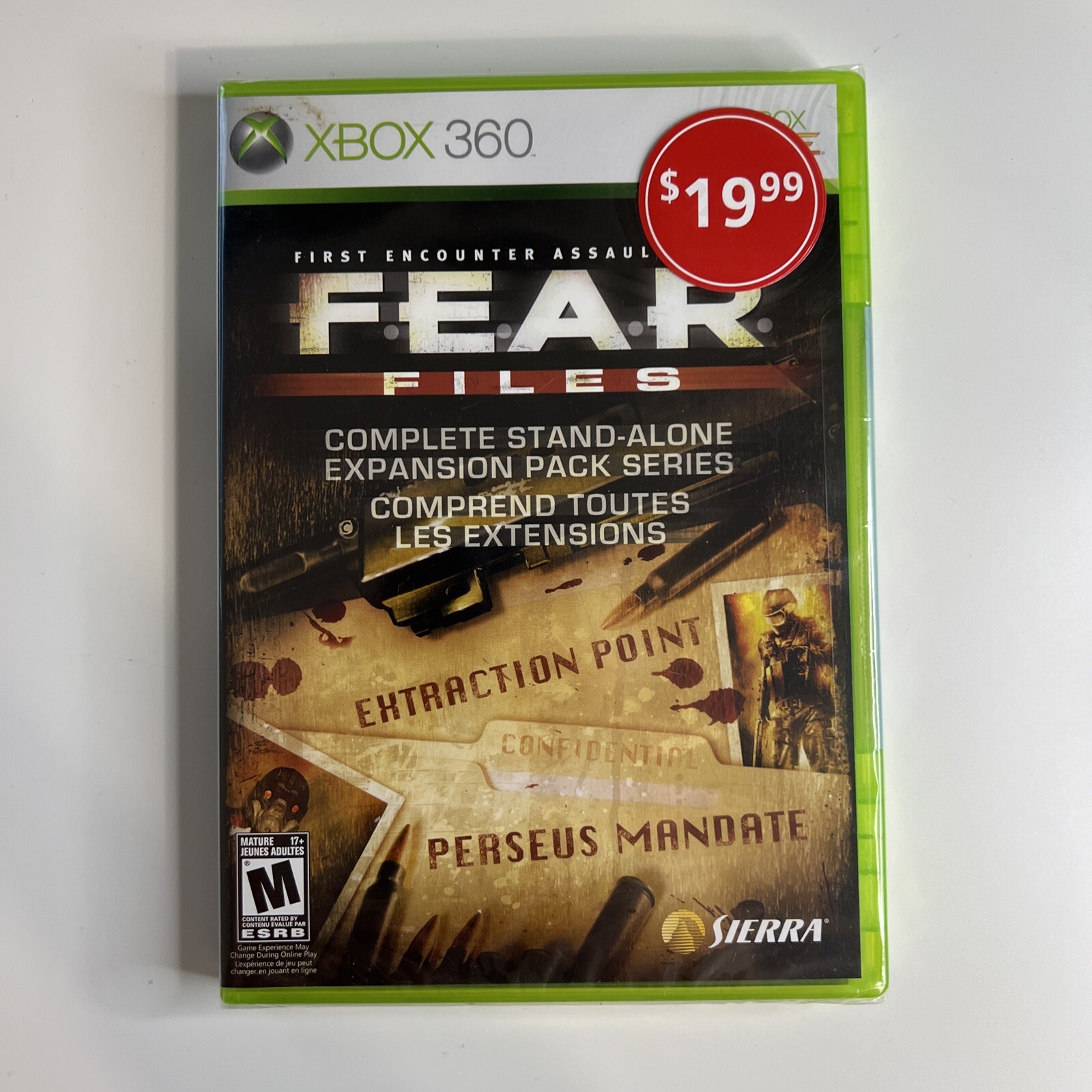 F.E.A.R. Files (Microsoft Xbox 360, 2007) for sale online | eBay 